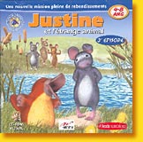 Justine et l'étrange animal